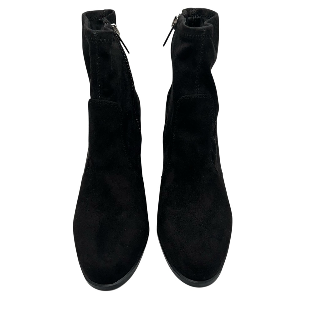 UNISA Womens Black Faux Suede Sock Bootie Size 8M - Picture 2 of 10